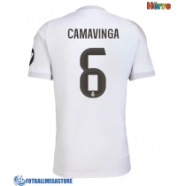 Fotballdrakt Herre Real Madrid Eduardo Camavinga #6 Hjemmedrakt 2025-26 Kortermet